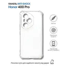 Чохол до мобільного телефона BeCover Anti-Shock Honor 400 Pro Clear (714712) - мініатюра 5