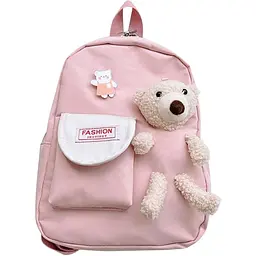 Дитячий рюкзак Evo-kids Small-Bear Pink (2418-1 Bear Pink)