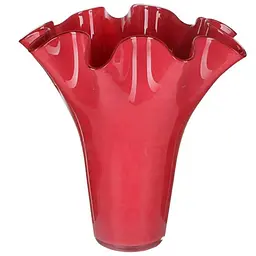 Ваза Lefard Tissue Pink скляна 35х24 см (804-155)