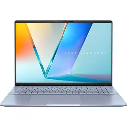 ASUS Ноутбук Vivobook S 16 S5606CA-RI142W 16" 3K OLED, Intel Ultra 7 255H, 32GB, F1TB, UMA, Win11, Синий