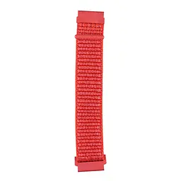 Універсальний ремінець Universal Nylon strips 22mm Samsung/Amazfit/Huawei Червоний