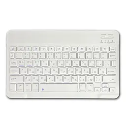 Бездротовий комплект Primo NB01 Bluetooth клавіатура і мишка White - мініатюра 3