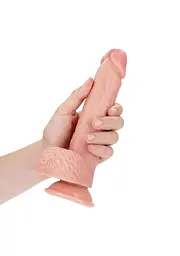 Фалоімітатор RealRock Straight 8" 20,5 см (тілесний) - мініатюра 10
