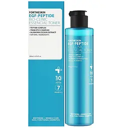 Тонер для обличчя Fortheskin EGF-Peptide Bio Clinic Essencial Toner Антивіковий, 200 мл - мініатюра 2