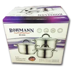 Набір посуду Bohmann BH 0926 (6 предметів) - мініатюра 3