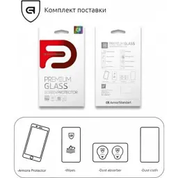 Скло захисне Armorstandart 3D PREMIUM Apple iPhone XS Max/11 Pro Max Black (ARM53068) - мініатюра 4