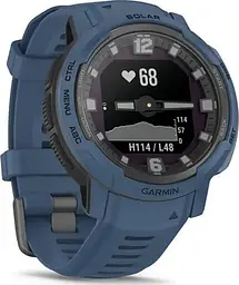 Смарт-годинник Garmin Instinct Crossover Solar Tidal Blue (010-02730-12/02) - мініатюра 5