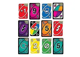 Настільна гра Mattel Уно Подвійна гра експрес (UNO Flip! Express) (GXD75) - мініатюра 6