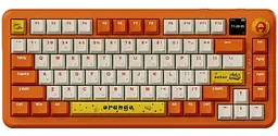 Клавіатура Ajazz AK820 MAX Avocado Switch Orange-White (AK820MAX-AS-OW) - мініатюра 2