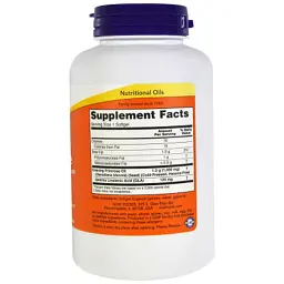Трави Now Foods Масло Примули Вечірньої 1300mg, 120 желатинових капсул (NOW-01757) - мініатюра 2
