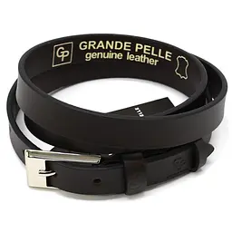 Жіночий шкіряний ремінь GRANDE PELLE 120х2 см acs0029343 - мініатюра 4