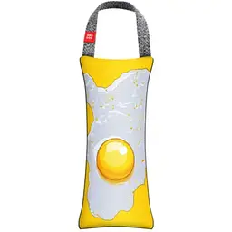 Іграшка для собак Waudog Fun, з пищалкою яєчня, S, 7х16 см (6200-0213)