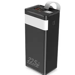 Повербанк LEVINO 50000 mah з ліхтариком USB-C/USB-A/MicroUSB ZoroxHP-N51
