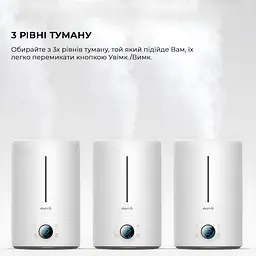 Зволожувач повітря з УФ-лампою Deerma 5L DEM-F628S - мініатюра 9