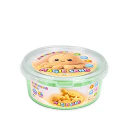 Кінетичний пісок Magic Sand 31190 зелений 350 гр, формочки 2 шт