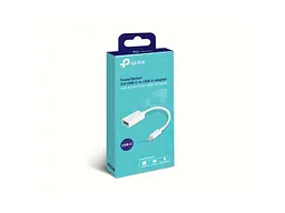 Адаптер TP-LINK USB Type-C to USB Type-A White (UC400) - мініатюра 4