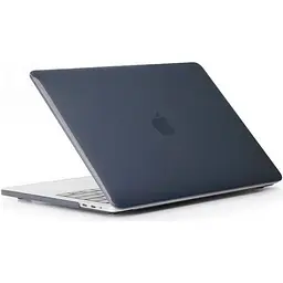 Пластикова накладка (верх та низ) HardShell Case для Apple MacBook Air 15.3` M2 A2941 2023 Crystal Black [98198] - мініатюра 2