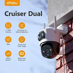 Wi-Fi IP камера IMOU Cruiser Dual 10MP (5+5), камера відеоспостереження - мініатюра 5