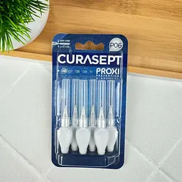 Міжзубний йоржик Curasept Proxi P06, ISO0 (0.6 мм, білий), 6 шт