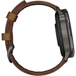 Смарт-годинник Garmin Venu 4 45mm Slate with Brown Leather Band (010-03014-03) [153838] - мініатюра 8