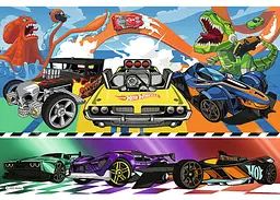 Пазл Trefl Швидкісні авто Hot Wheels 100 ел. (16466) - мініатюра 2