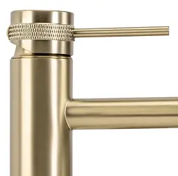 Змішувач для умивальника Rea Lungo Grip низький brushed gold REA-B6950 - мініатюра 3
