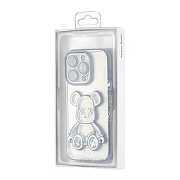 Чохол Shining Bear Case Protected Camera iPhone 15 Pro Blue - мініатюра 2