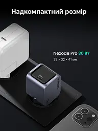 Мережевий GaN-зарядний пристрій UGREEN Nexode Pro X703 1 вихідний порт USB-C (35006) - мініатюра 8