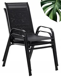 Комплект садових меблів GardenLine SOFA Black - мініатюра 6