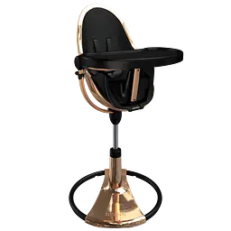 Стільчик для годування Bloom Fresco Rose gold/Midnight black (U10515-GRB\E10516-MBL) - мініатюра 4