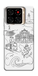 TPU чохол Demsky Odesa spirit для ZTE Blade A56