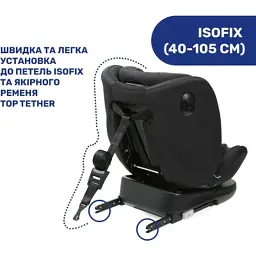 Автокрісло Chicco Unico Evo i-Size Air чорне (8058664167326) (87031.72) - мініатюра 4