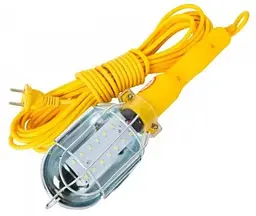 Світильник ліхтар WD-361 для СТО із гачком жовтий 10 м - мініатюра 2