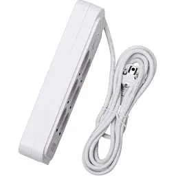 Мережевий фільтр-подовжувач SMART 6 розеток 5 USB 3 метри, білий
 - мініатюра 7