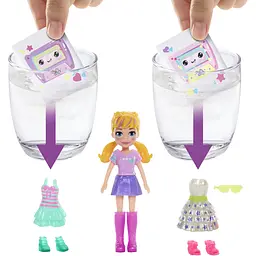 Набір із сюрпризами Polly Pocket Вечірка в стилі диско (HRD65) - мініатюра 3