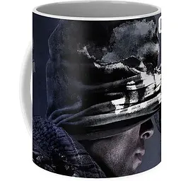 Кухоль GeekLand Call of Duty Поклик Боргу Ghosts примара CD 02.06 330 мл білий - мініатюра 2
