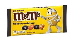 Драже M&M's Peanut Milk Chocolate Halloween Candy 283г - мініатюра 2