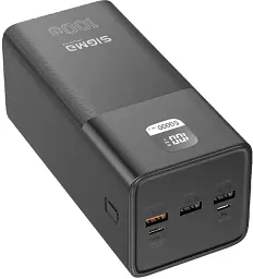 Power Bank Sigma X-power SI50A6QLX 50000mAh PD 100W black UA - мініатюра 4