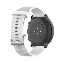 Ремінець силіконовий 20 мм для Amazfit BIP/Bip Lite/Bip U/Pro/Mini/GTS/GTS 2 (E)/GTR 42 BeWatch GT Білий (1011402) - мініатюра 2