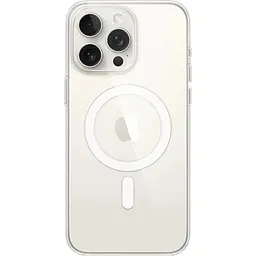 Оригінальний протиударний чохол Apple Clear Case with MagSafe для iPhone 15 Pro Max (6.7") Прозорий (MT233ZM/A) - мініатюра 8