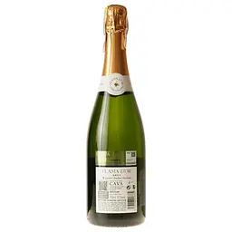 Вино ігристе Flama d'Or Cava Brut біле 11.5% 0.75 л - мініатюра 4