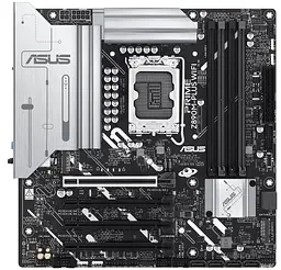 Материнська плата ASUS PRIME Z890M-PLUS WIFI (PRIME Z890M-PLUS WIFI) (Socket 1851, Intel Z890, Micro-ATX)