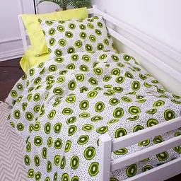Простирадло MirSon Kids Time Бязь, 17-0523, Kiwi - мініатюра 4