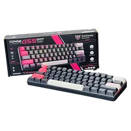 Клавіатура Onikuma G55 Tea Switch Black (G55-TS-B) - мініатюра 3