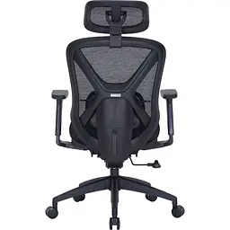 Офісне крісло Officepro Atlas OC630-B-B-B Black [148898] - мініатюра 6