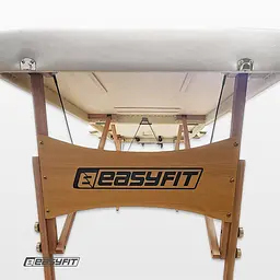 Масажний стіл EasyFit ZenRest кушетка складна Бежевий з чохлом - мініатюра 5