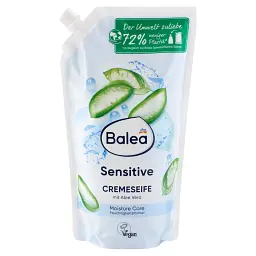 Рідке крем-мило Balea Sensitive для чутливої шкіри, запасний блок 850 мл
