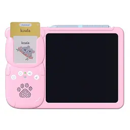 Картридер Всезнайко WToys українською LCD 8 122 картки стилус 94930