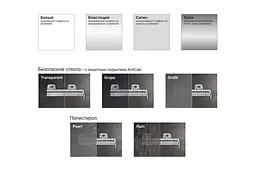 Нерухома стінка Ravak Chrome CPS-100 профіль сатин+transparent 9QVA0U00Z1 - мініатюра 3