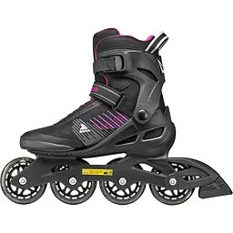 Ролики Rollerblade Zetrablade W 40.5 Black/Pink (1012-86B0751480-NJ01-260) - мініатюра 2